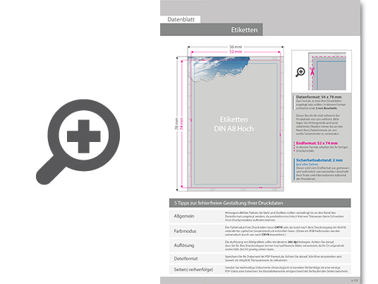 Product Bild nassleimetikett_din_a8_hoch_(5_2_x_7_4_cm)__4_0-farbig_bedruckt